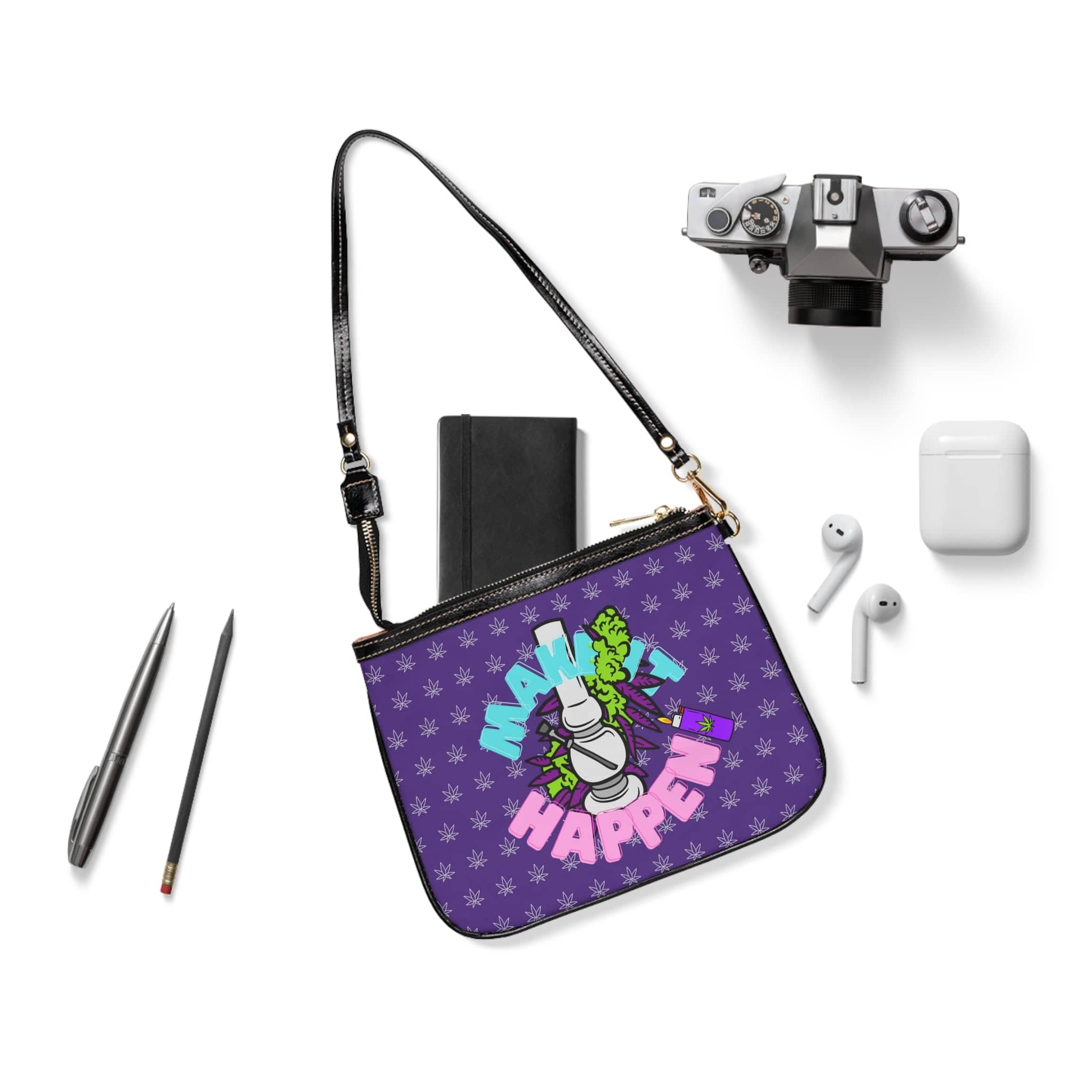 Make It Happen Cannabis Small Shoulder Bag