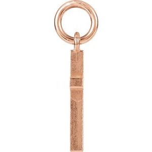 14K Rose Gold Posh Mommy® Cross Charm/Pendant – image 2