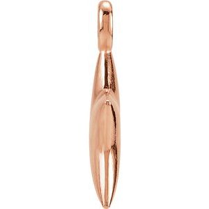 14K Rose Gold Posh Mommy®  Star Dangle – image 2