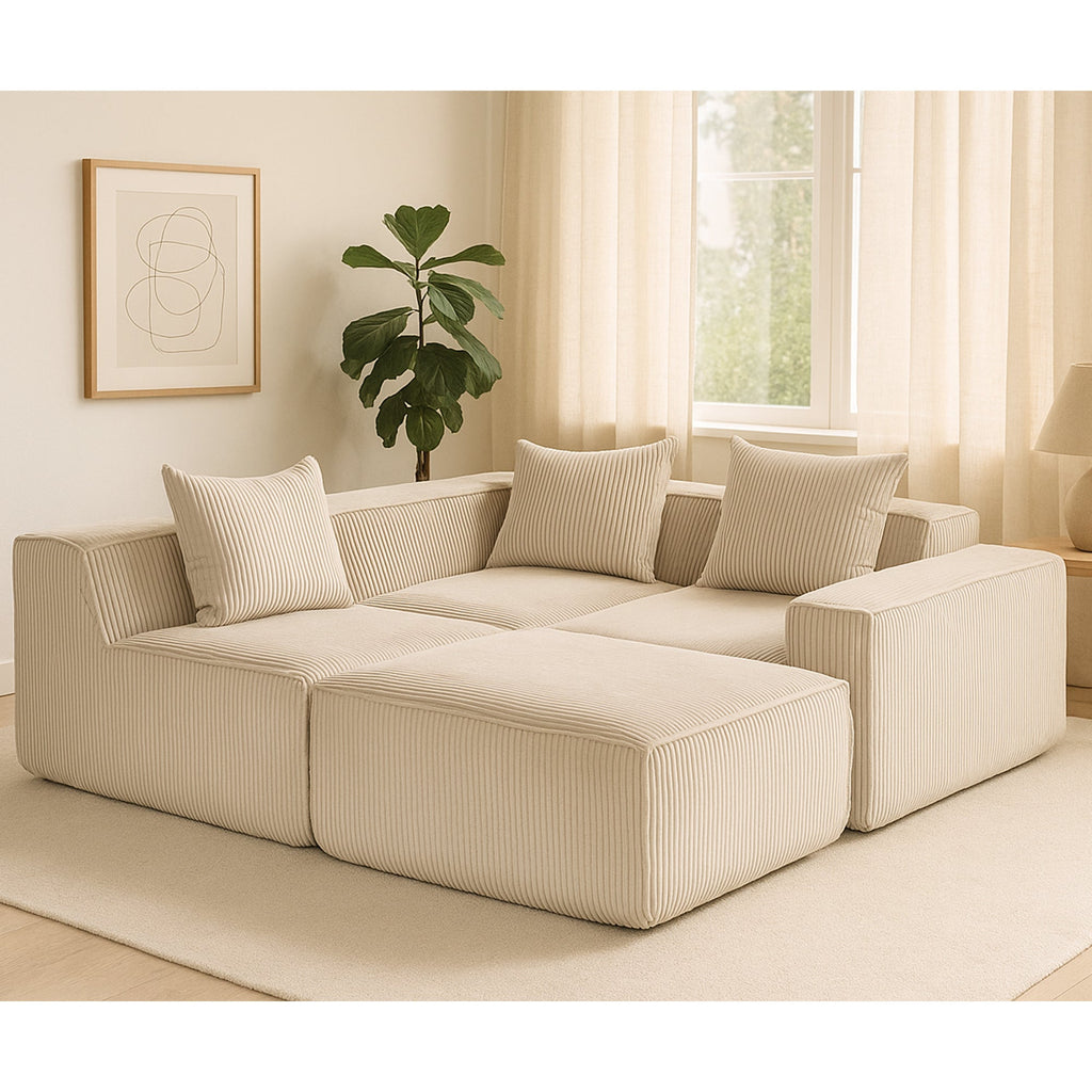 Multi person modular compression sofa that can be freely combined-33005-4
