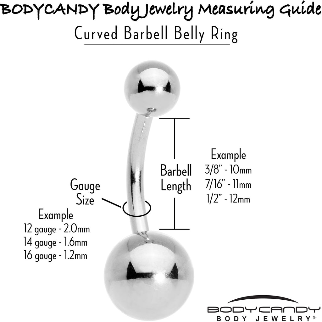 Patriotic Kissy Lips Belly Ring