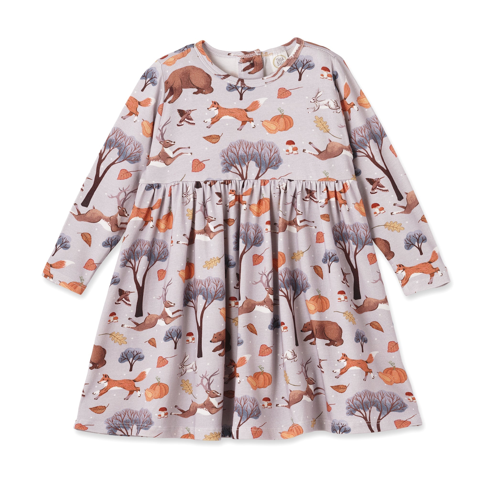 Forest Frolic Twirl Dress - Bamboo Fall Girls Outfit