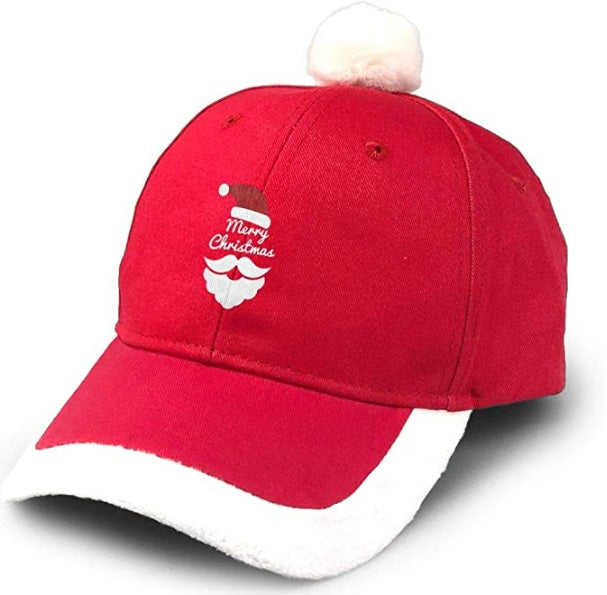 Santa Adjustable Unisex Christmas Hat Baseball Cap