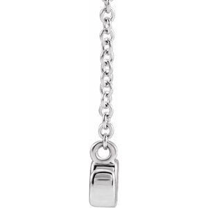 Petite Mom Script Necklace or Center