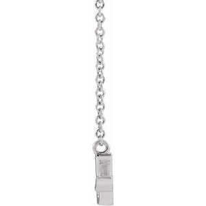 Petite Mommy Script Necklace or Center