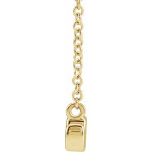 Petite Mom Script Necklace or Center