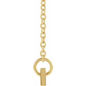 Family is Forever Bar Necklace