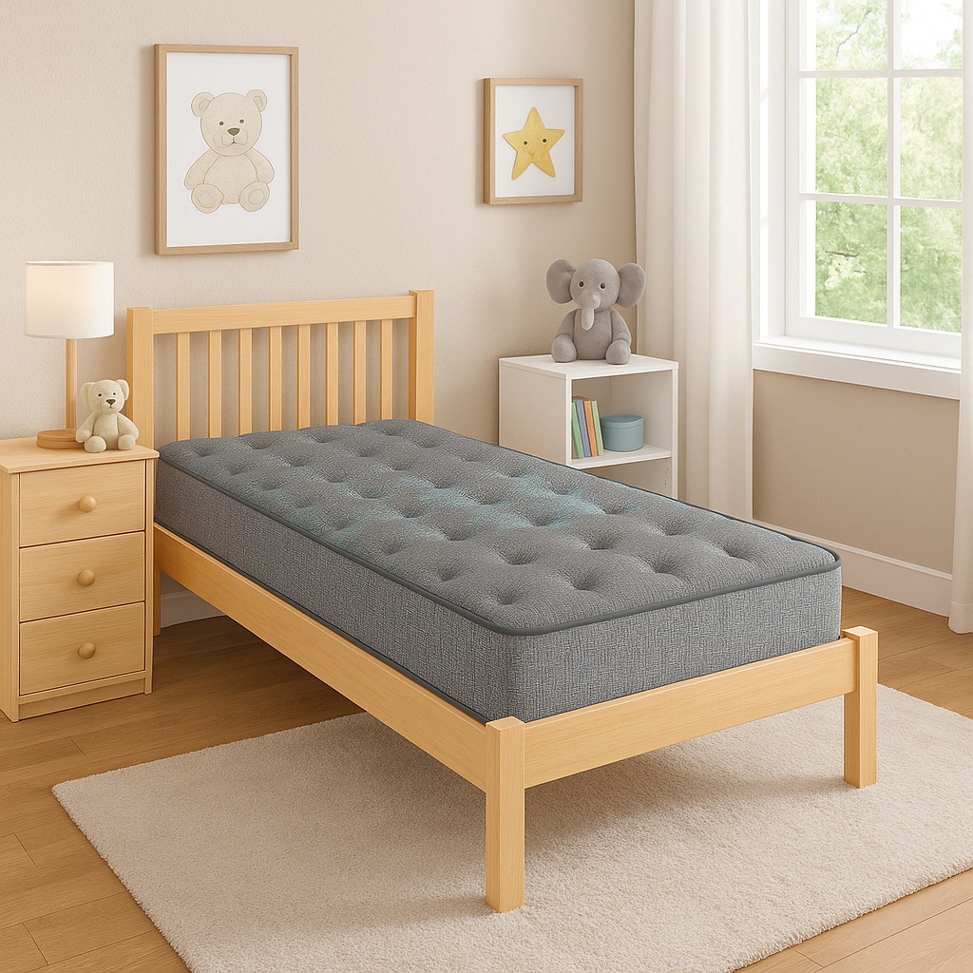 Comfort Care - 13" Hybrid Mattress, Plush Comfort