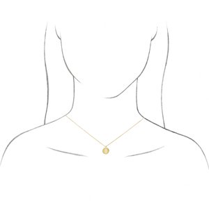 18K Yellow Gold-Plated Sterling Silver Initial J 16-18" Necklace – image 4