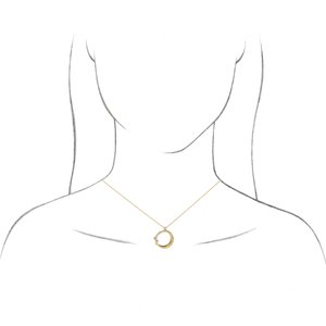 Platinum 1/4 CTW Natural Diamond Crescent Moon 16-18" Necklace