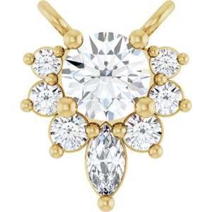 Accented Necklace or Center