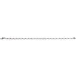 14K White Gold 4 CTW Lab-Grown Diamond Line 7 1/4" Bracelet – image 4