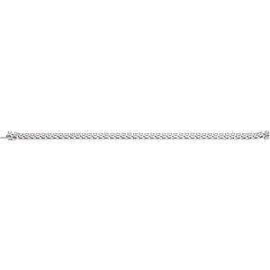 14K White Gold 5 CTW Lab-Grown Diamond Line 7 1/4" Bracelet – image 4
