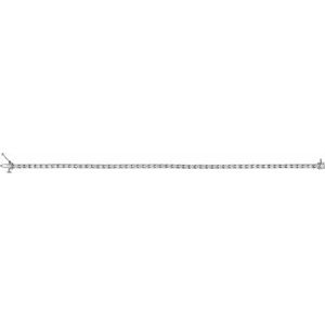 Sterling Silver 3 CTW Lab-Grown Diamond Line 7 1/4" Bracelet – image 3