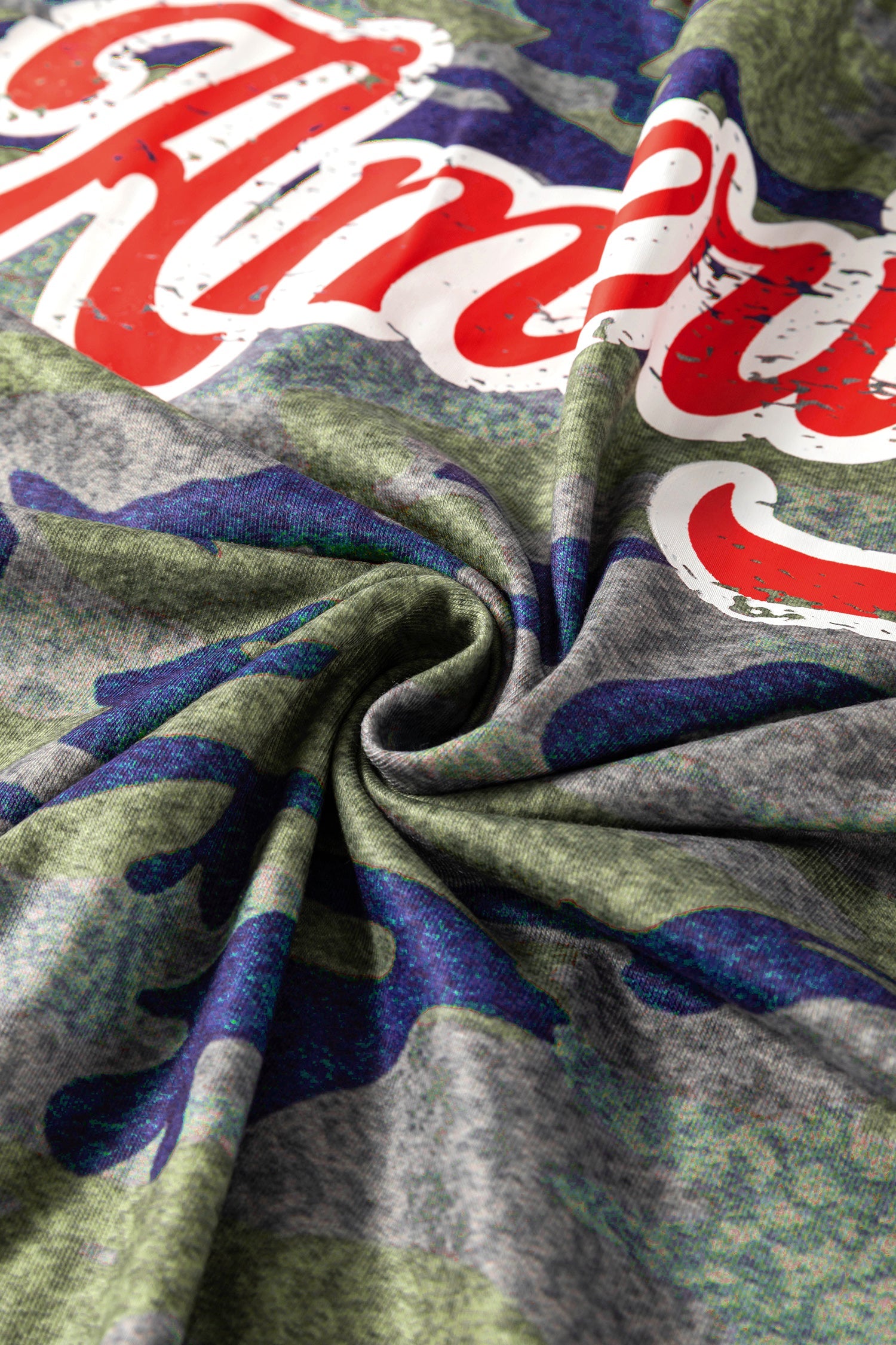 Camo America Patriotic Graphic Tee