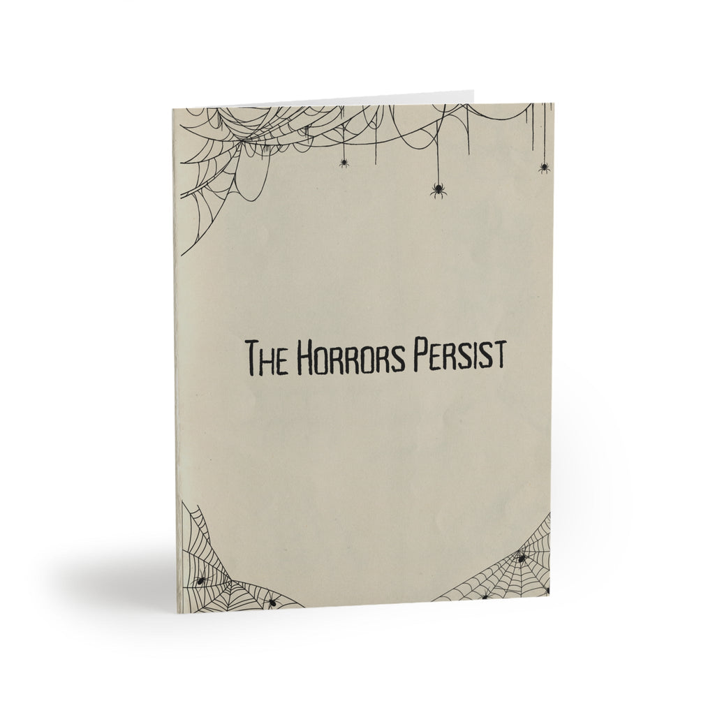 "The Horrors Persist" Romantic Goth Greeting Cards