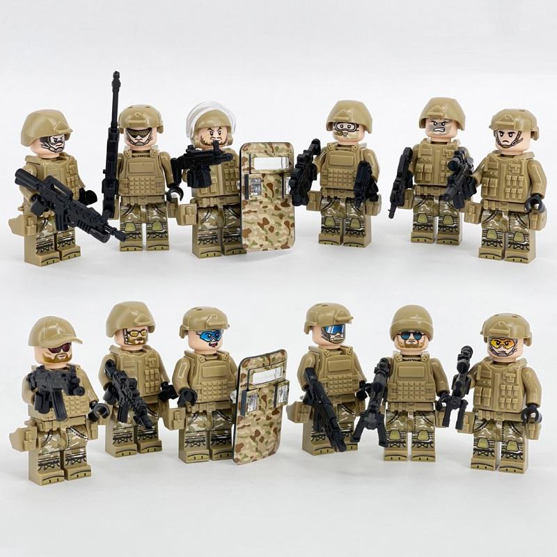 U.S. Army / Air Force - 12 Man Squad - Mil-Blox