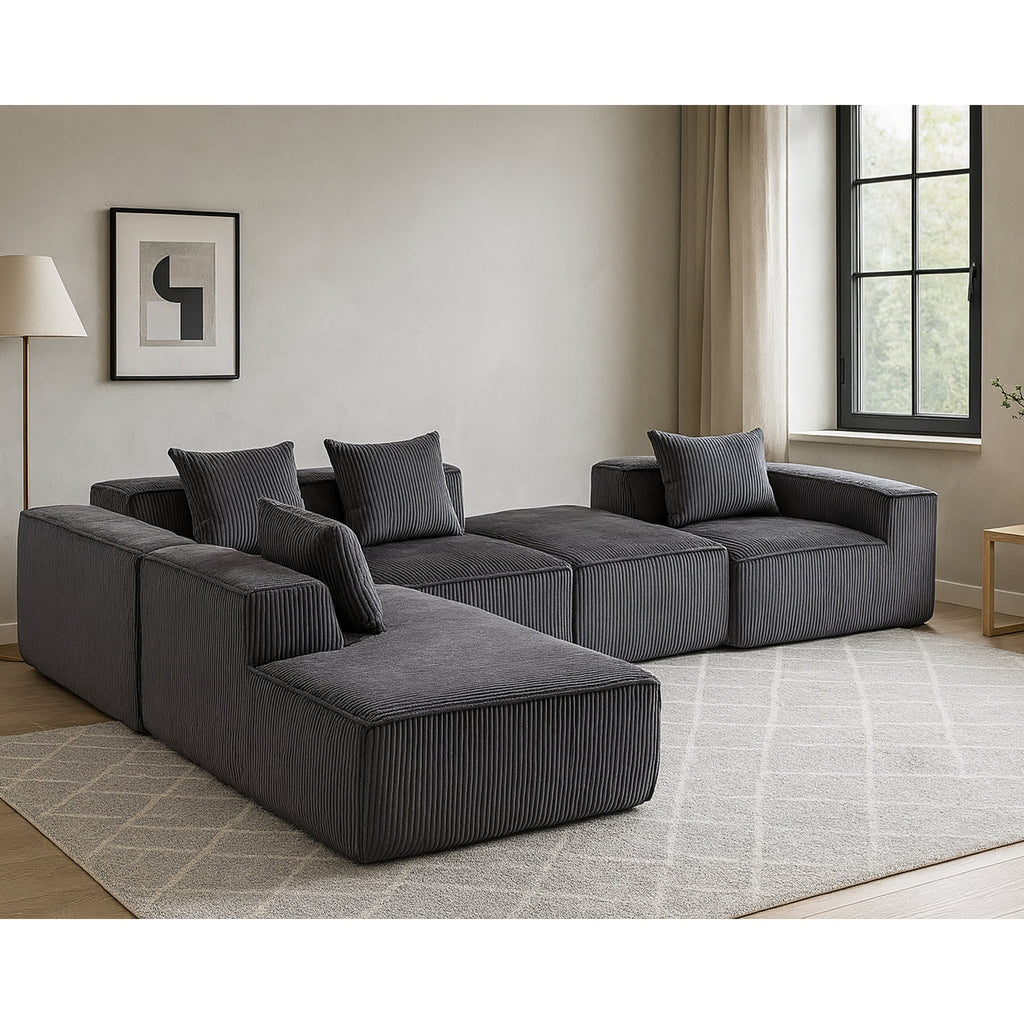 Multi person modular compression sofa that can be freely combined-33005-5