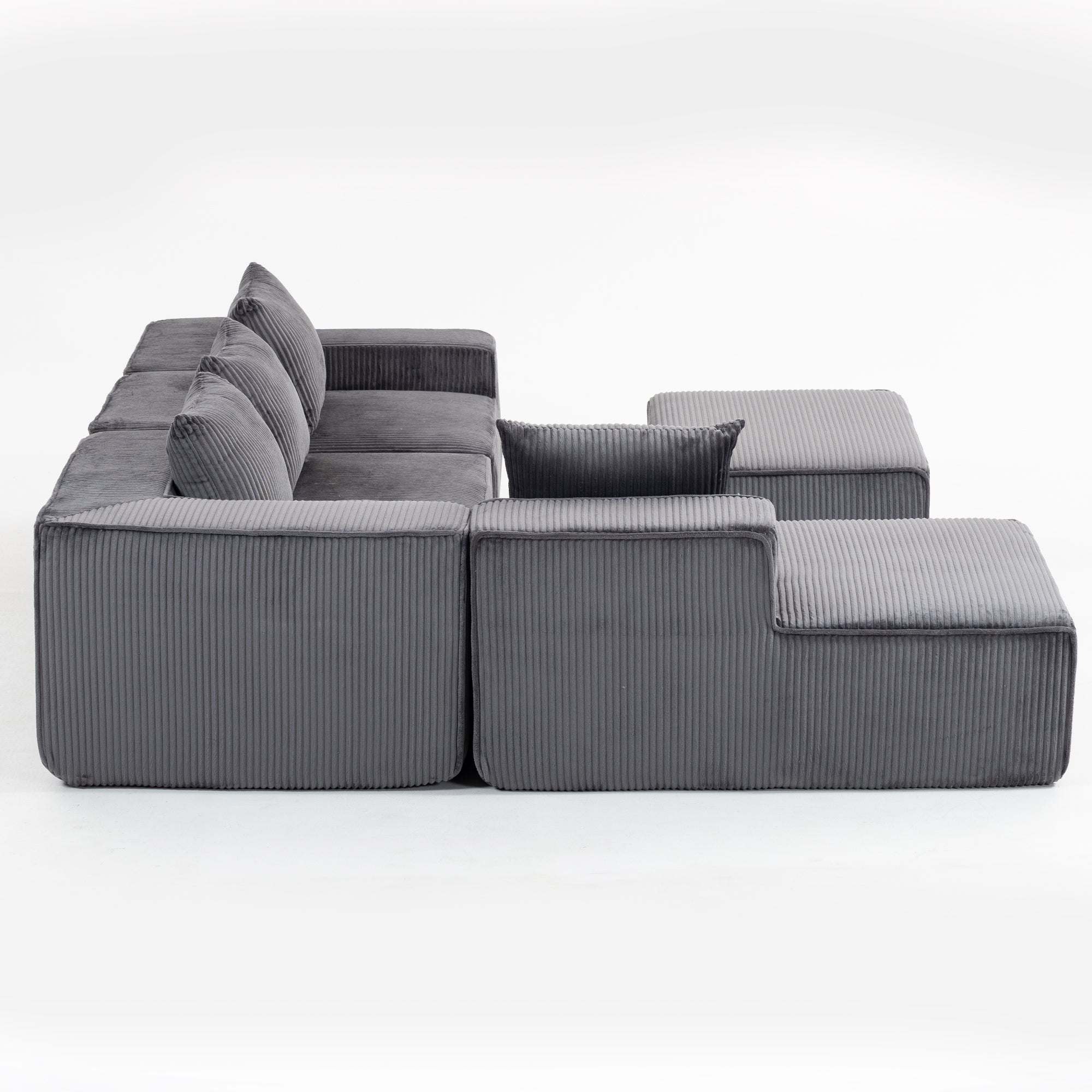 Multi person modular compression sofa that can be freely combined-33005-5