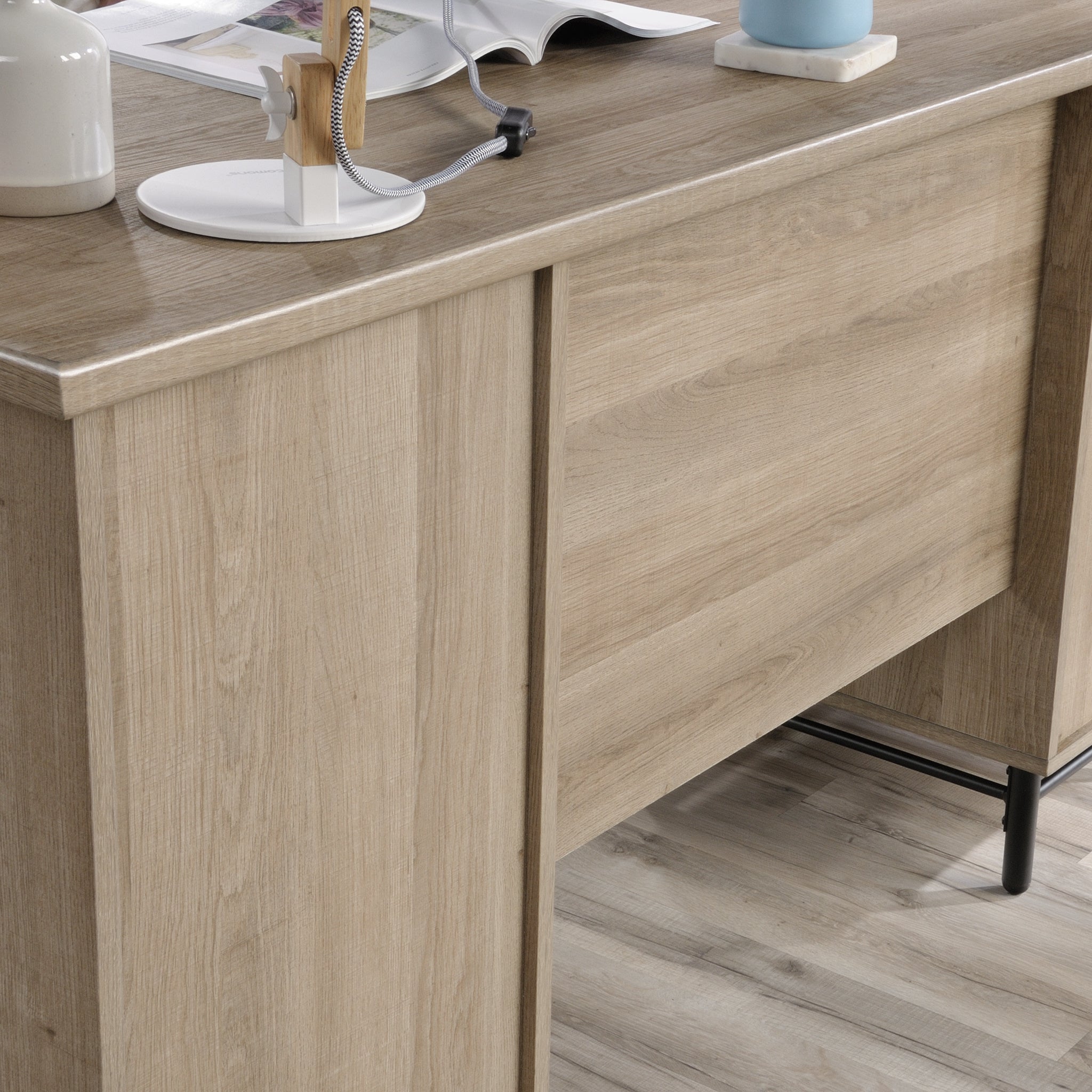 Executive Desk, Brown finish