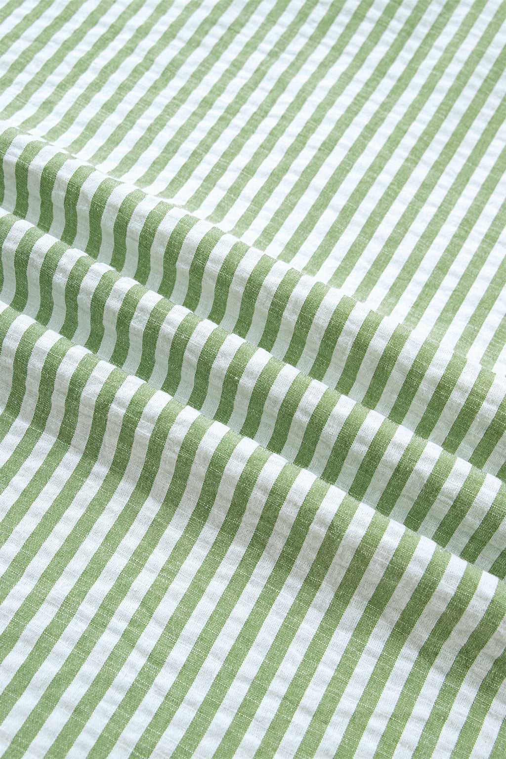 Stripe Collared V-Neck 3/4 Sleeve Blouse
