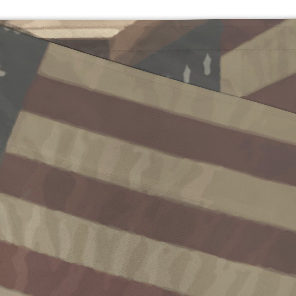 3d USA Flag Window Curtain Valance - 60"x18"