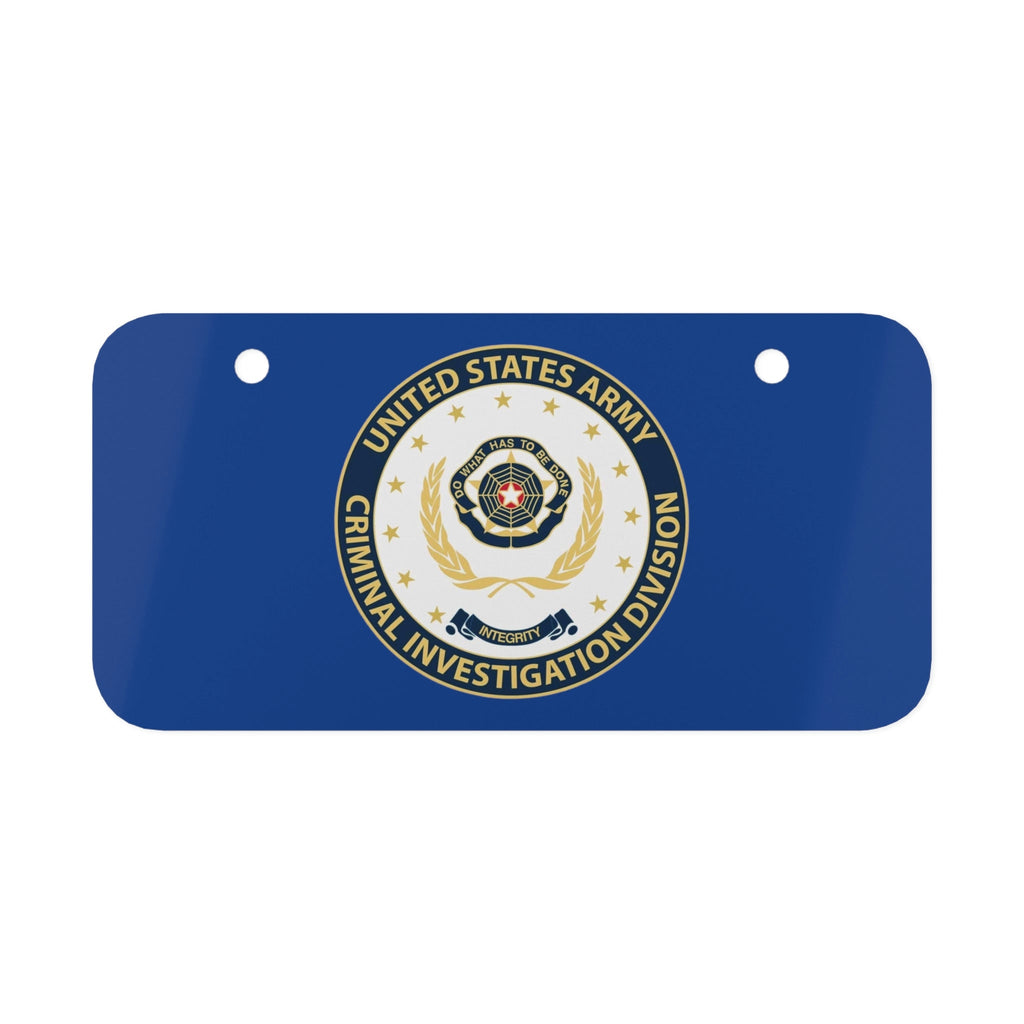 Army CID Seal - Mini License Plate