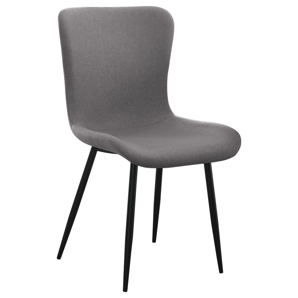 Grant Warm Grey Upholstered Dining Side Chair (Set of 2)