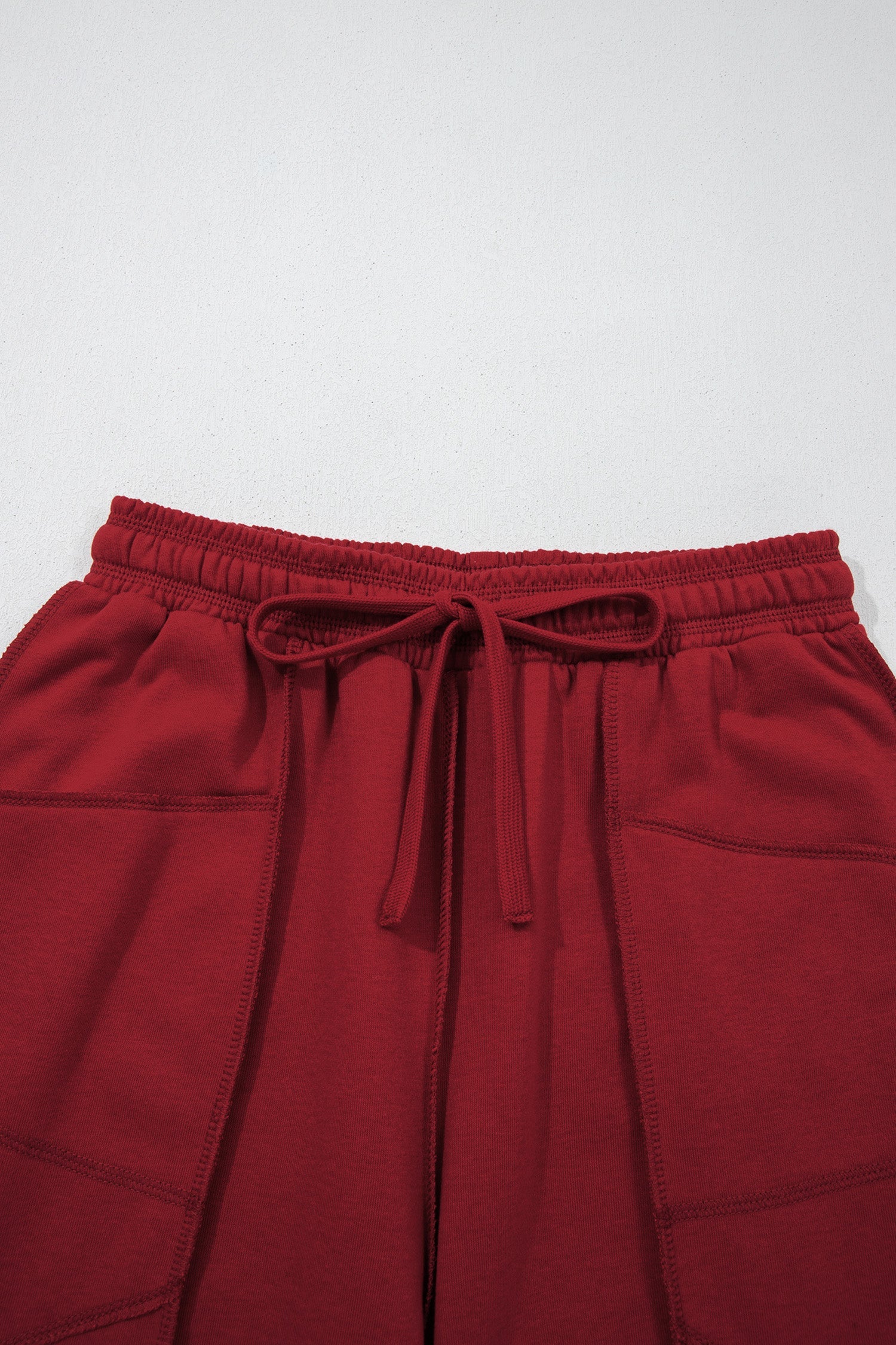 Solid Drop Shoulder Boxy Tee & Barrel Pants Set
