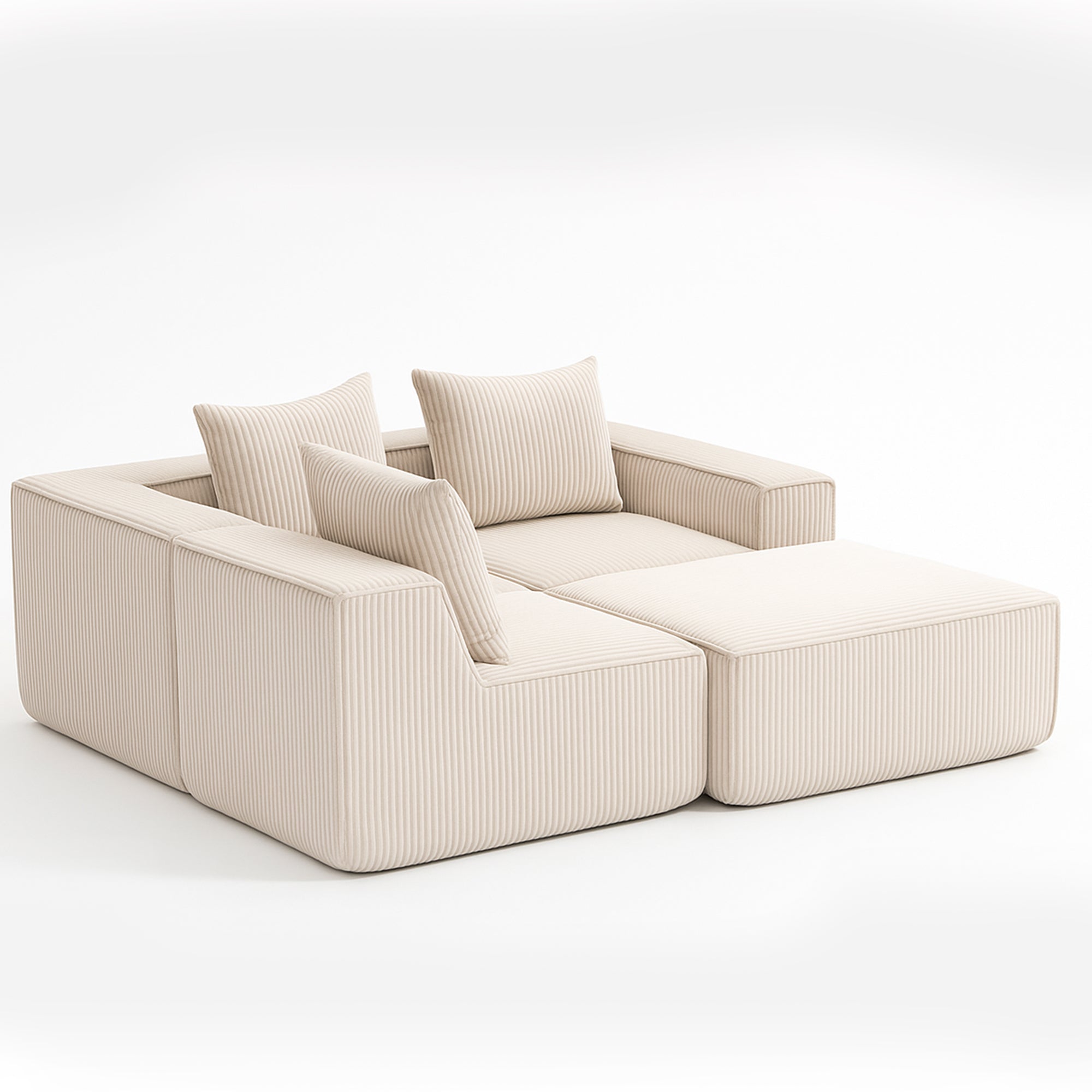 Multi person modular compression sofa that can be freely combined-33005-4
