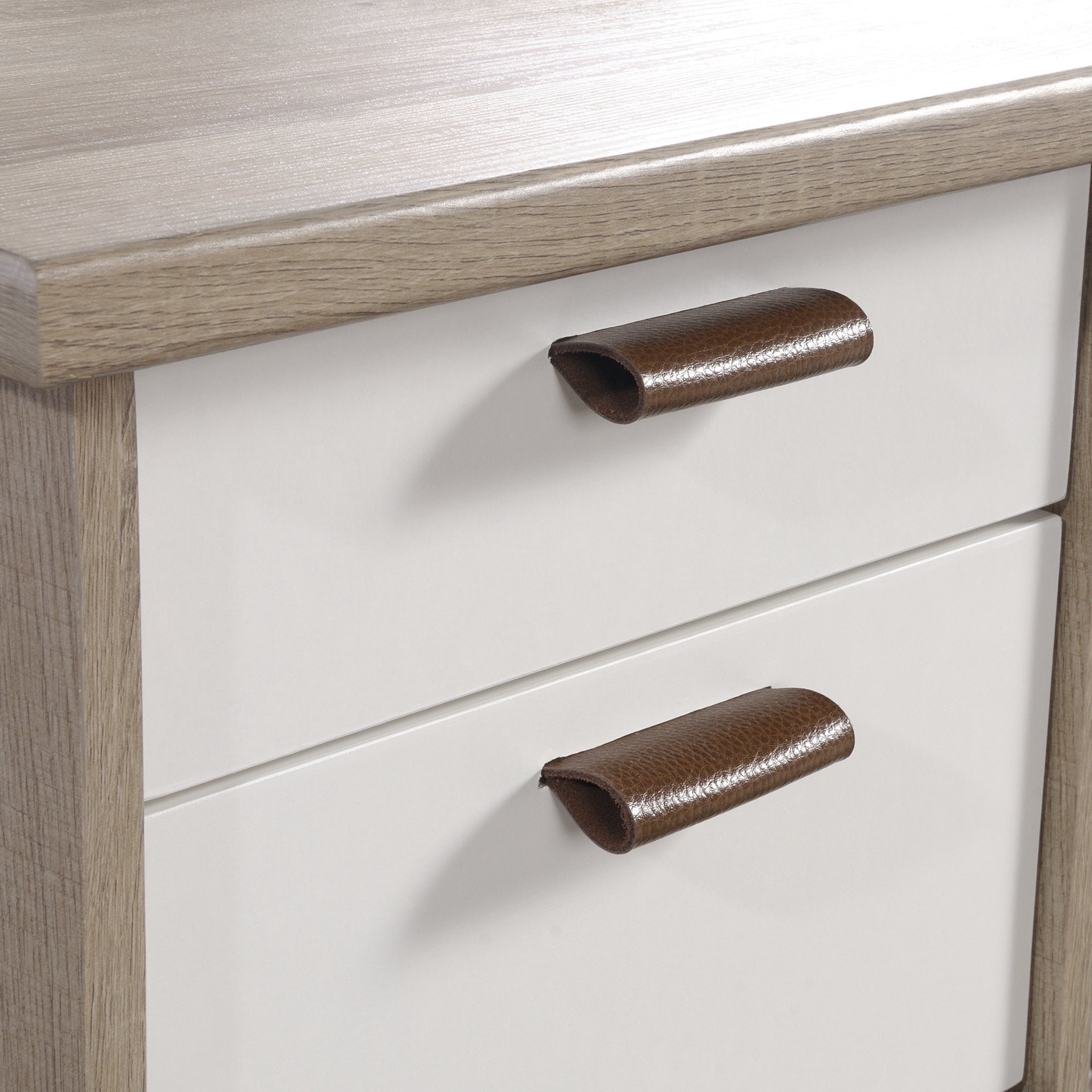 Executive Desk, Brown finish