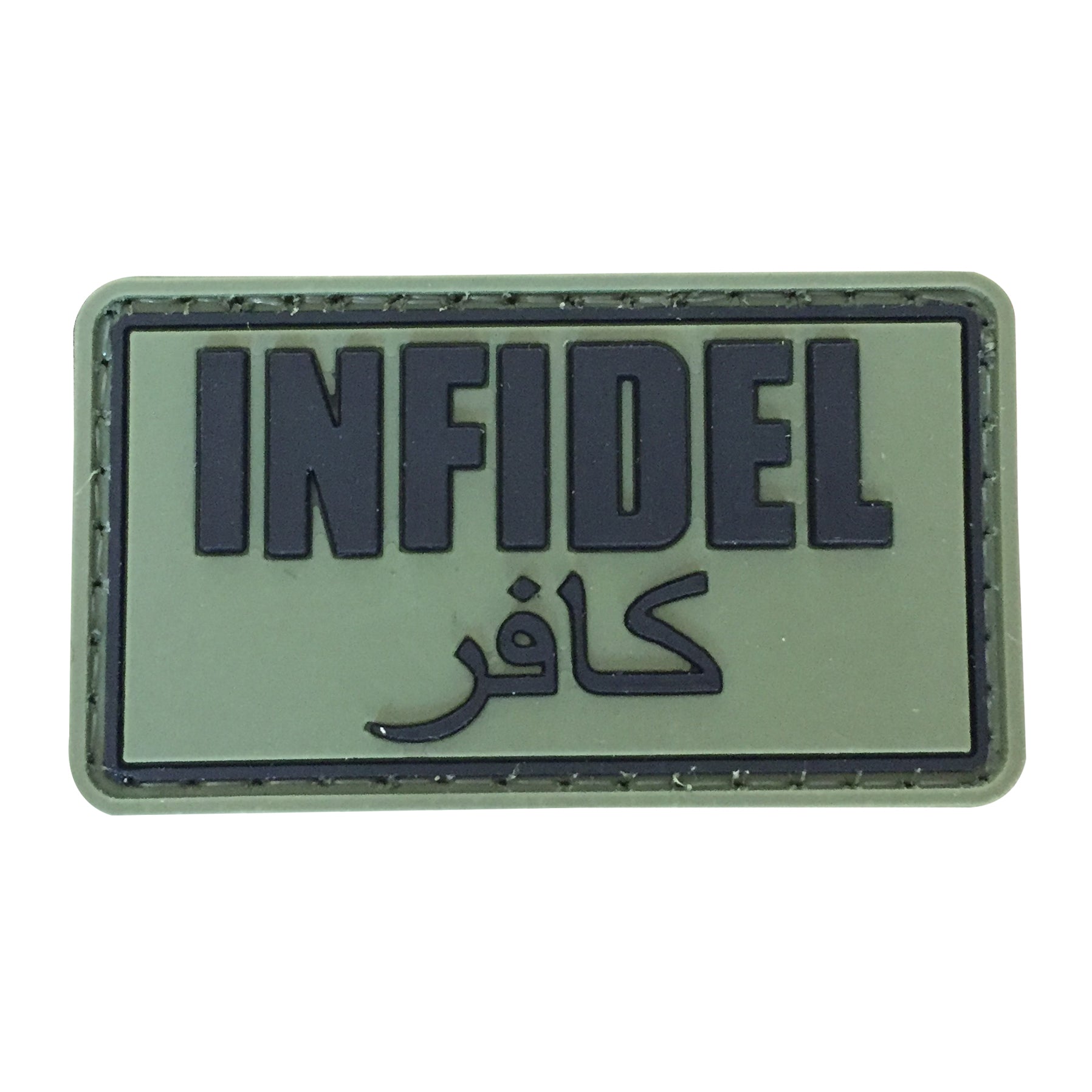 INFIDEL PVC Patch OD Green