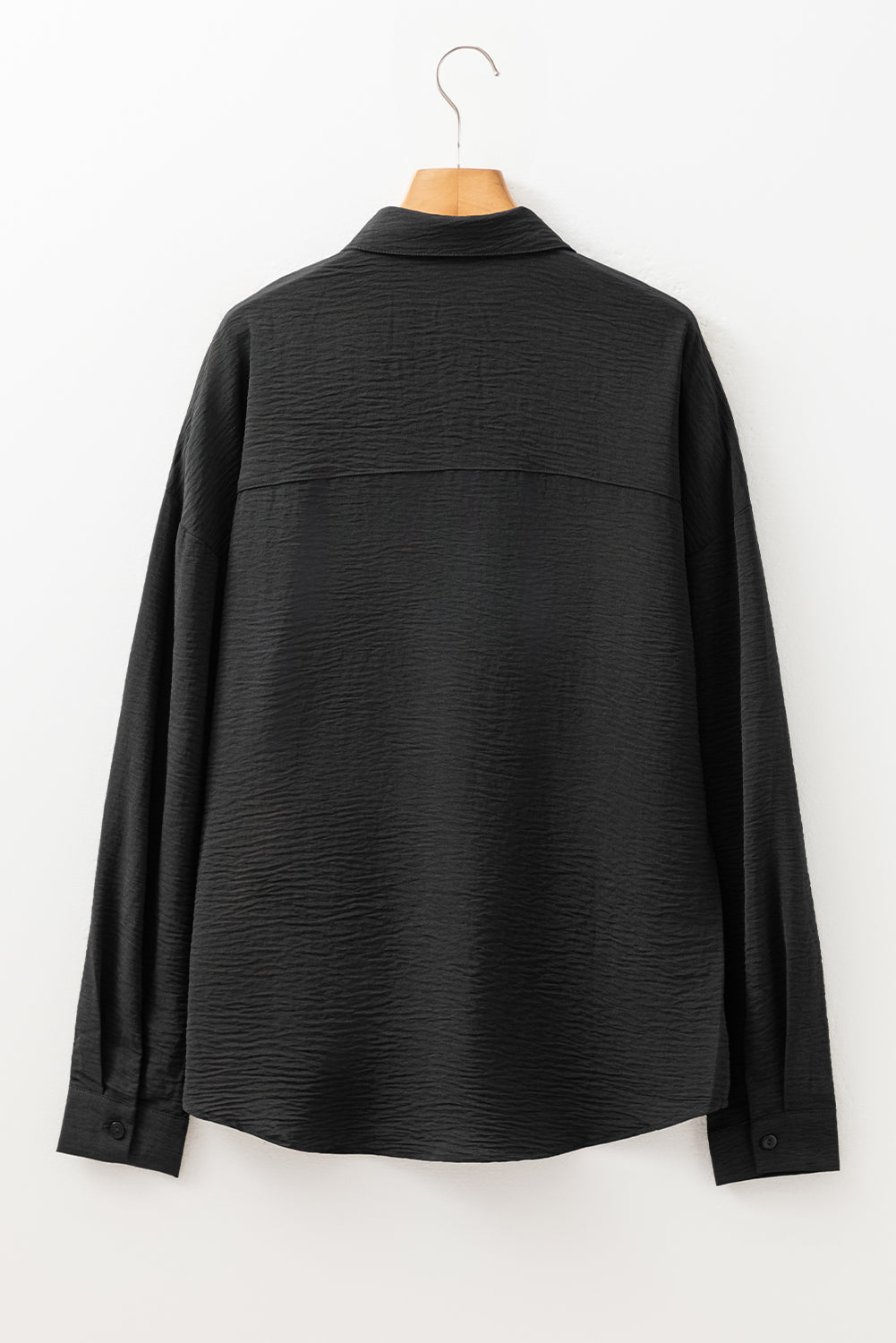 Patch Pocket Button Front Collared Shirt