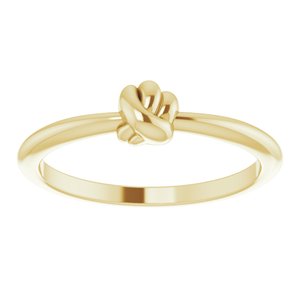 Stackable Knot Ring