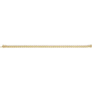 14K Yellow Gold Vermeil 5 CTW Lab-Grown Diamond Line 7 1/4" Bracelet – image 4