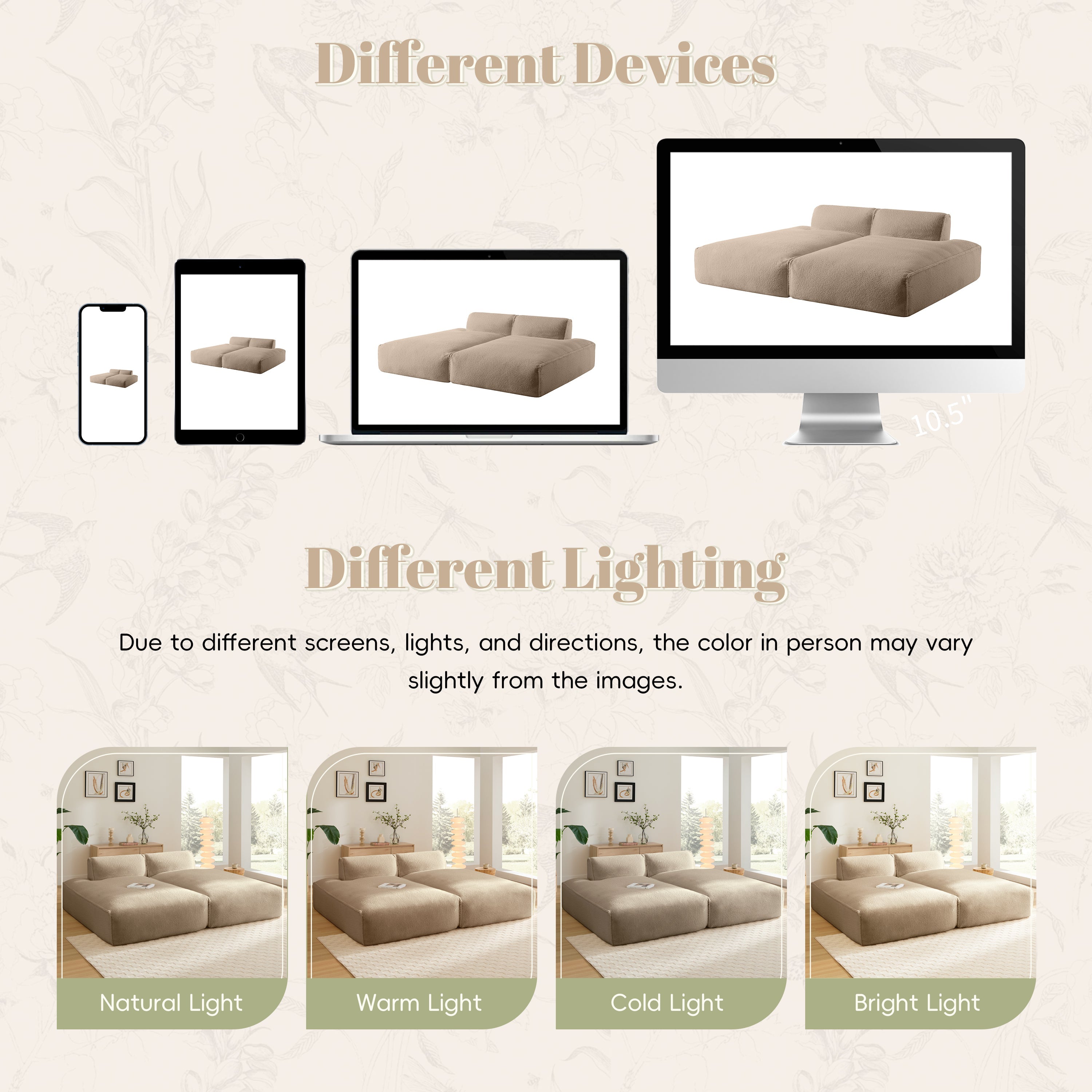 [VIDEO+NEW]90.0'Oversized Modular Sectional Sofa,Fully Compressed,Spacious Foam-Filled Sofa Bed for Living Room,elderly - friendly design,2 PC Free Combination,No Assembly Required,3 Colors
