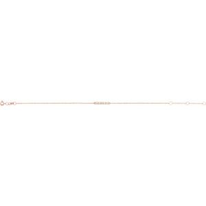 14K Rose Gold Natural Ethiopian Opal Bar 6 1/2-7 1/2" Bracelet