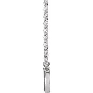 Infinity-Inspired Faith Necklace or Center
