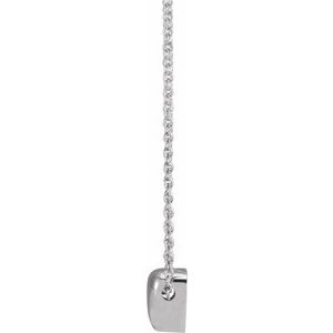 Puffed Heart Necklace or Pendant