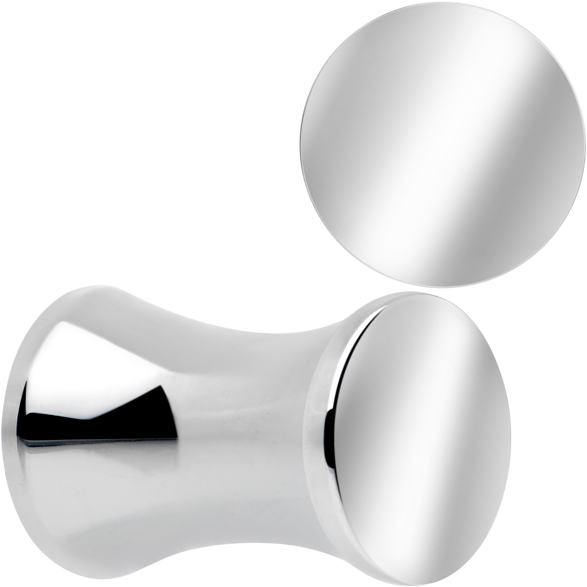Hand Polished Simply Style Saddle Plug Set 5mm to 25mm
