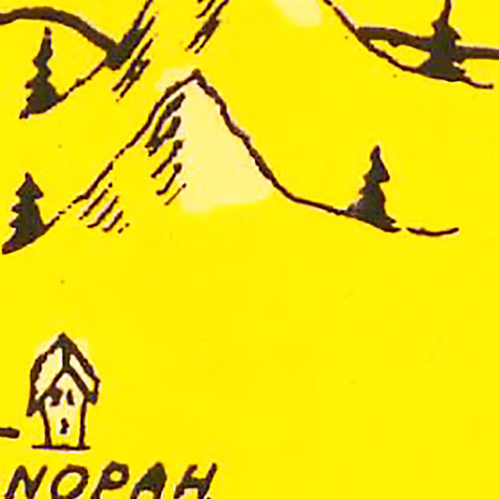 Vintage Map of Nevada 1950