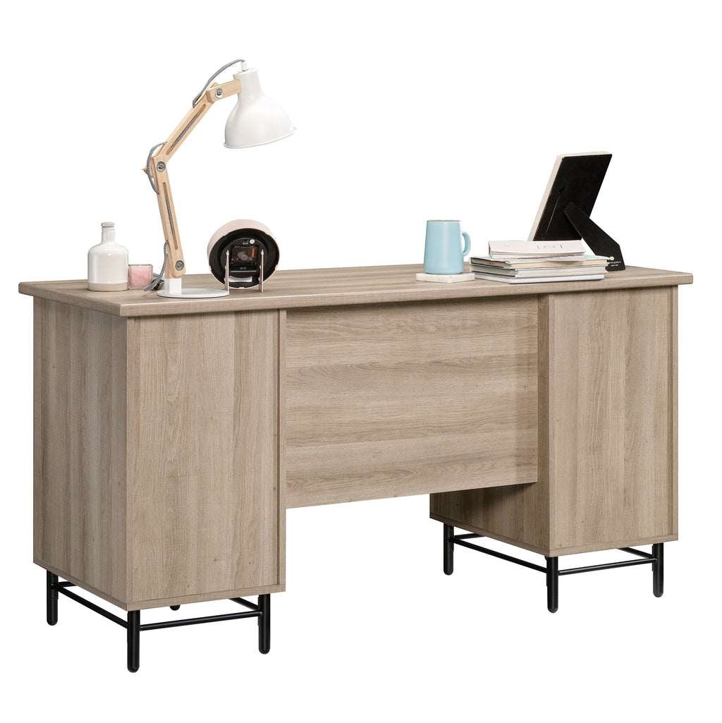 Executive Desk, Brown finish