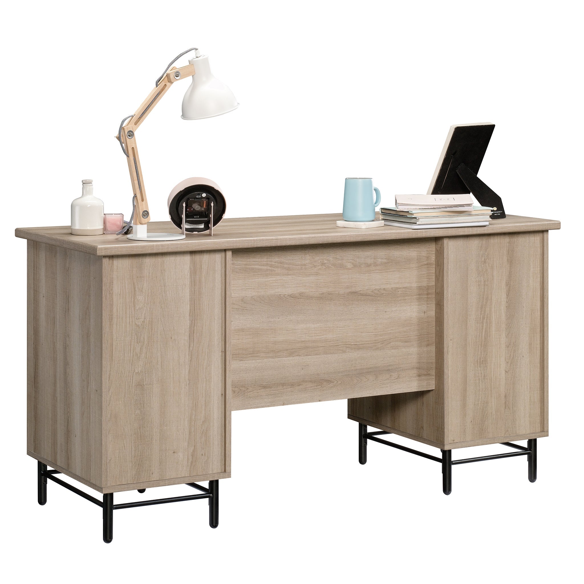 Executive Desk, Brown finish
