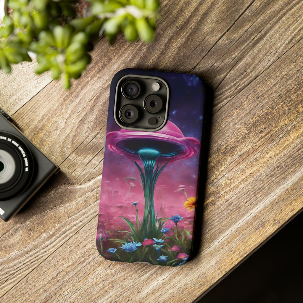 Galactic Floral Fusion Tough Cases