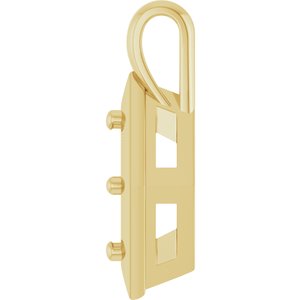 14K Yellow Gold 7x3.5 mm Marquise Charm/Pendant Mounting – image 6