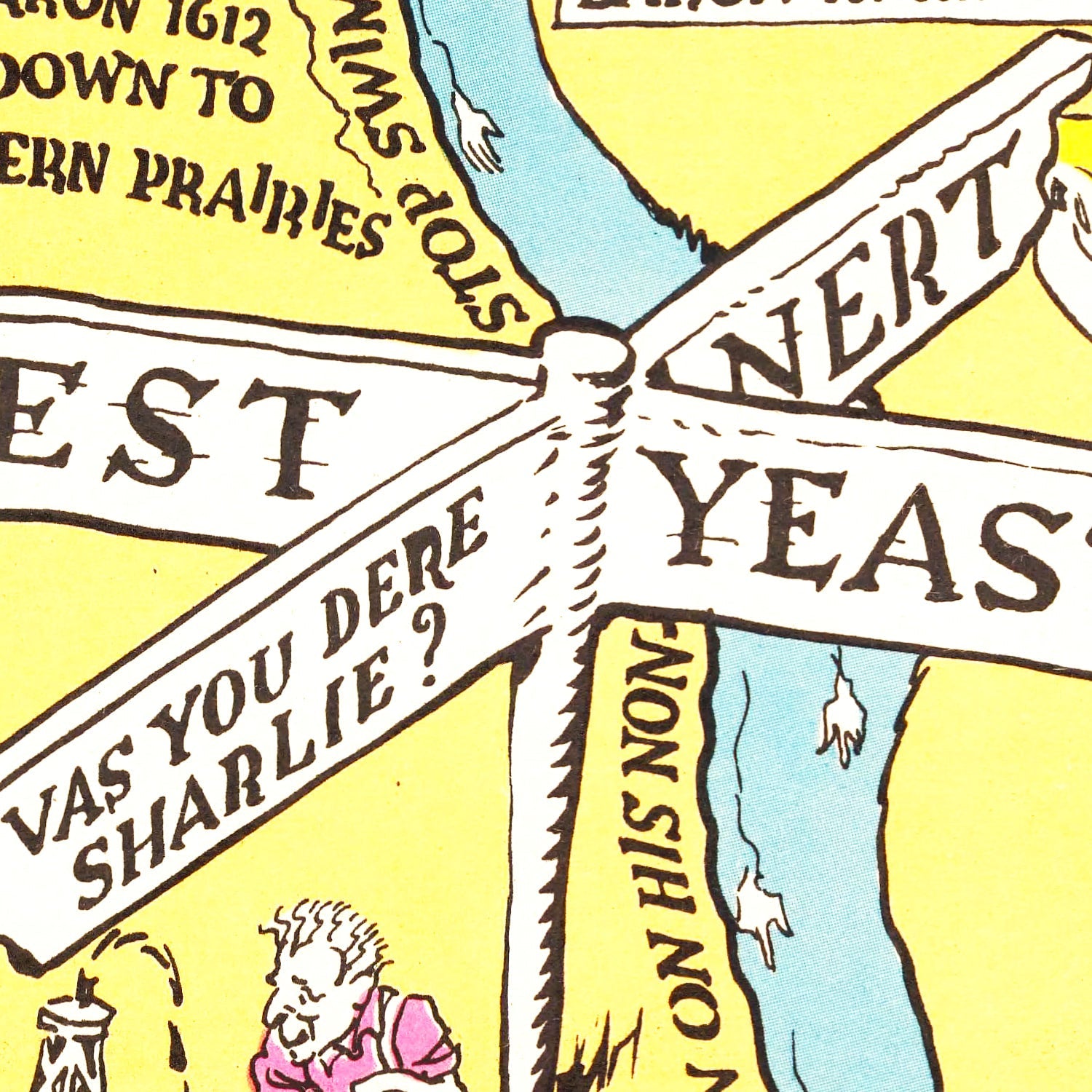 Vintage Map of United States 1932