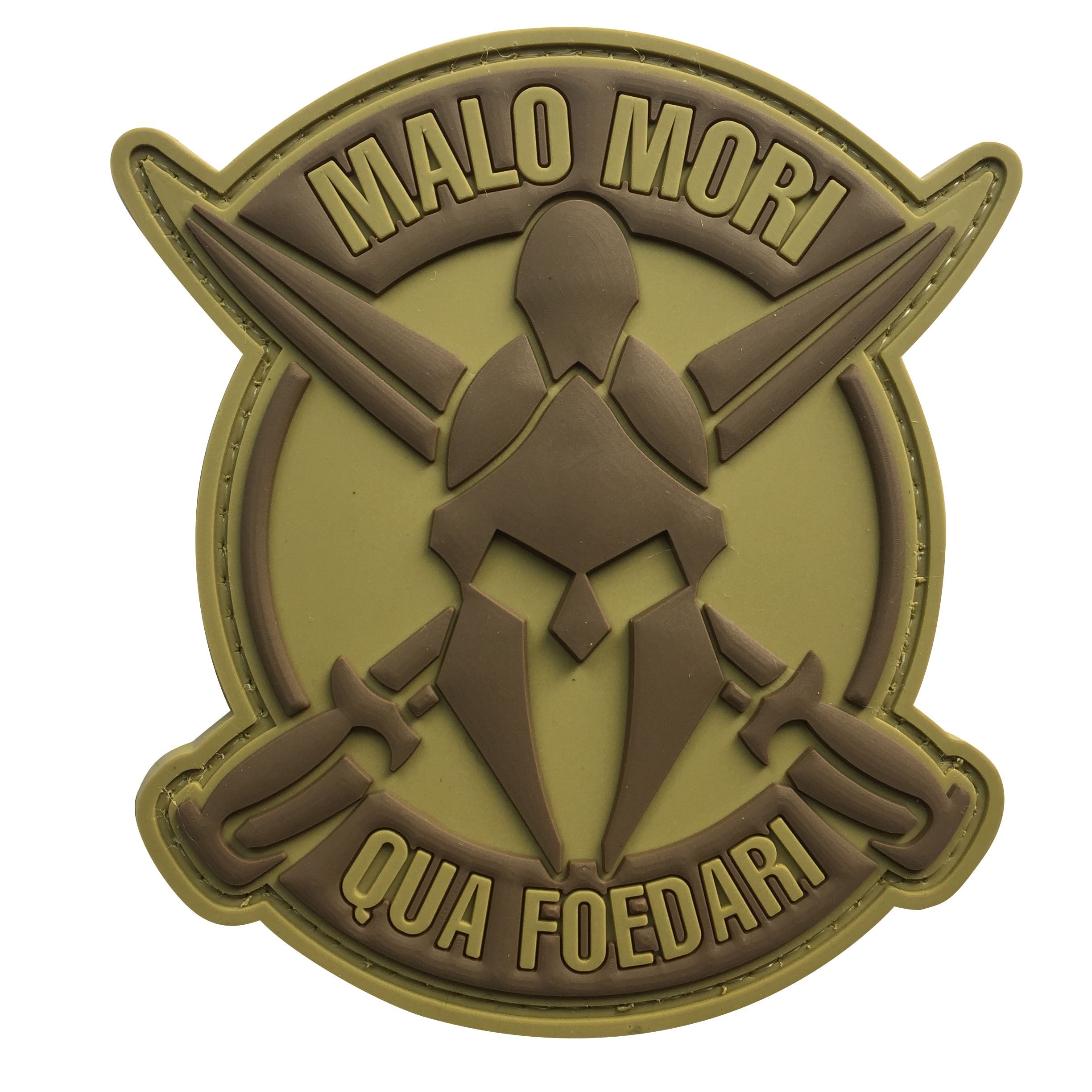 Malo Mori Qua Foedari PVC Patch Brown