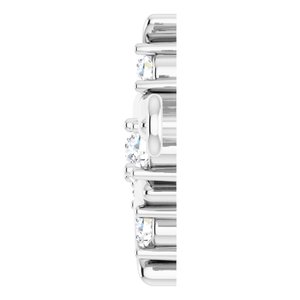 Sterling Silver Branch Bar 6 1/2-7 1/2" Bracelet Mounting – image 5