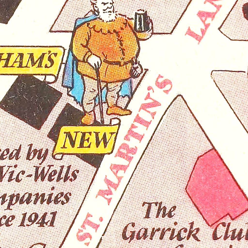 Vintage Map of Southwark, 1948