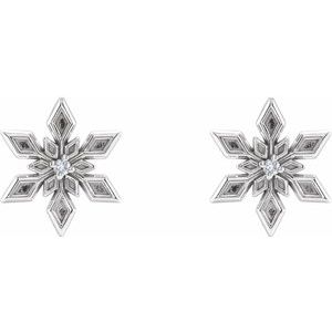 Snowflake Earrings